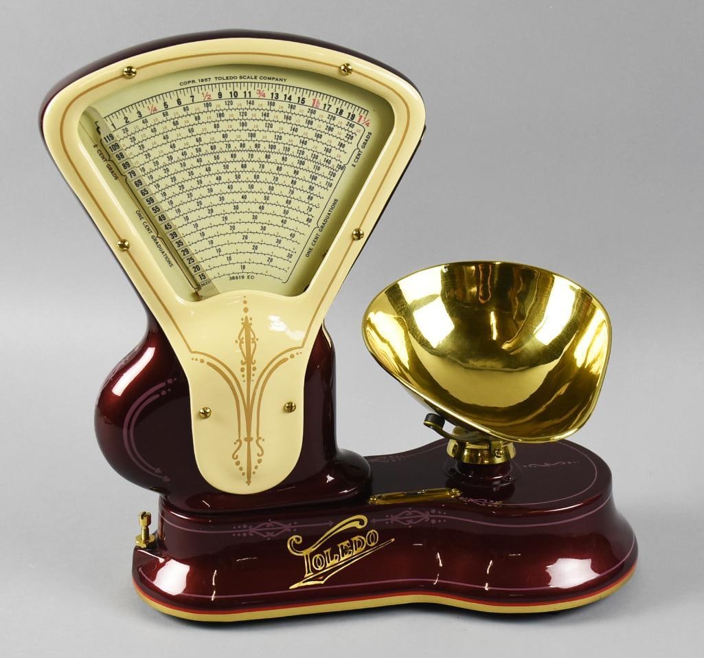 c1910 Toledo Countertop Grocery Scale - 2