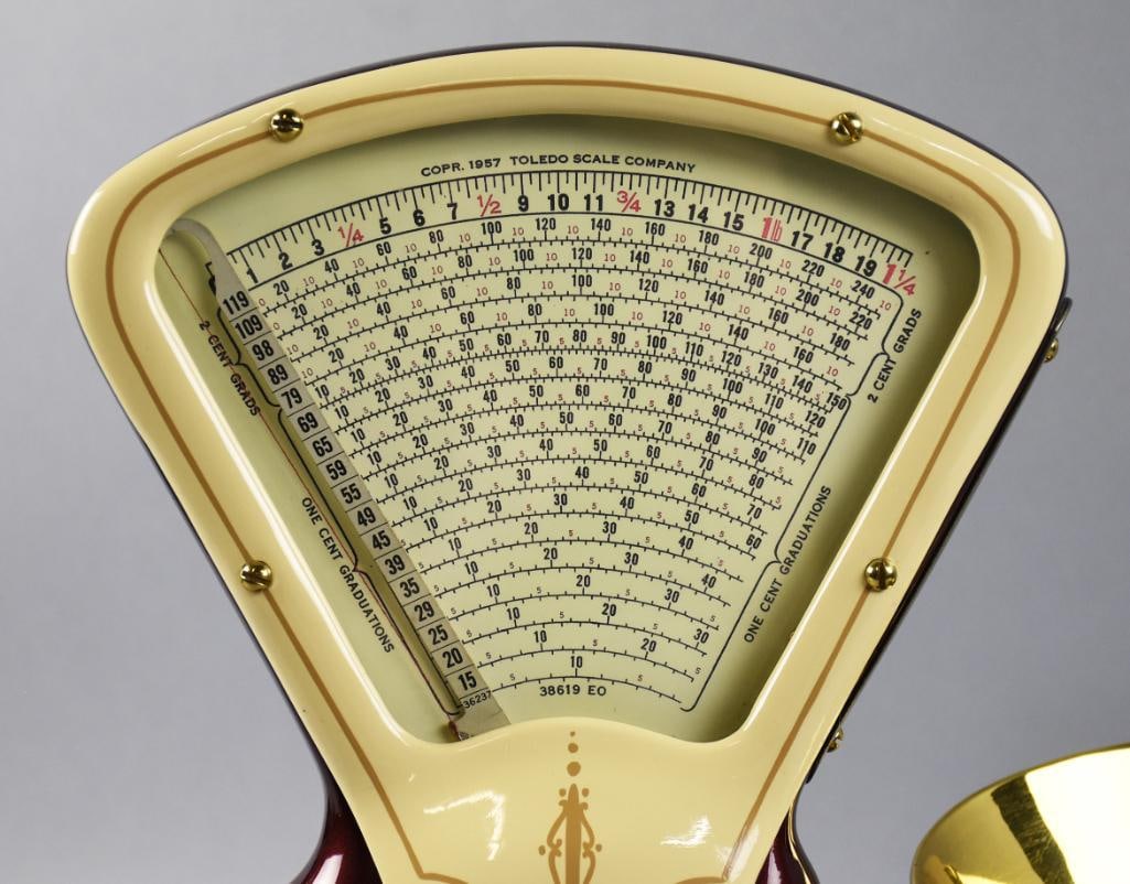 c1910 Toledo Countertop Grocery Scale - 4