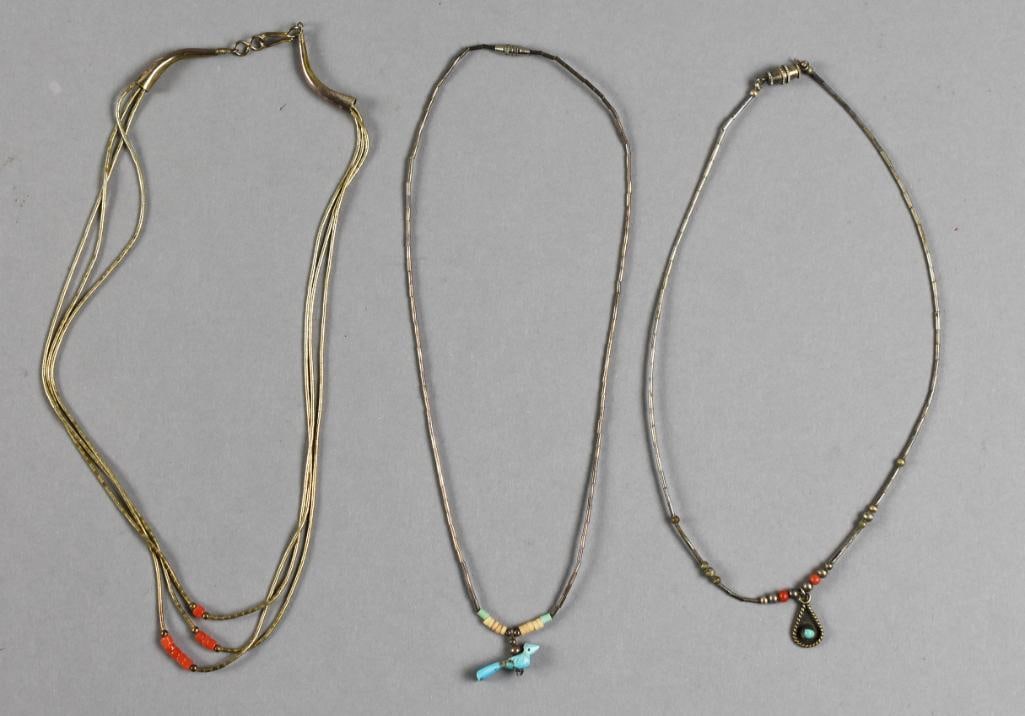 Vintage Assorted Native American Dainty Necklaces (1 of 7)
