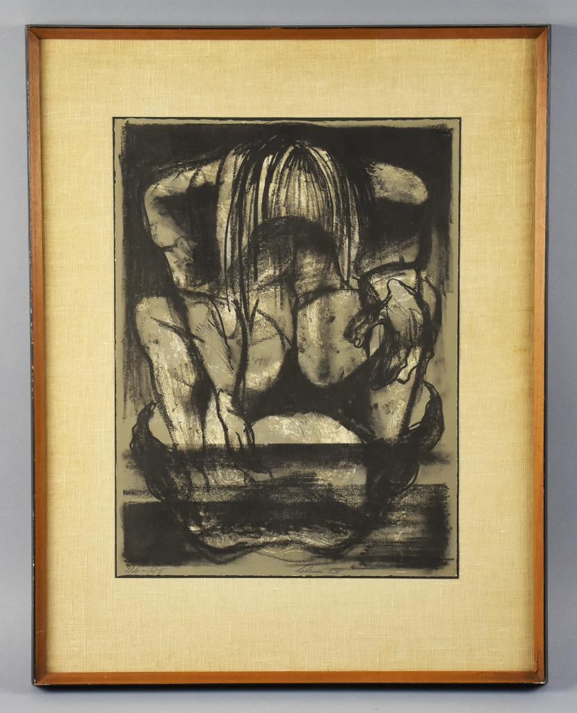 Rico LeBrun (1900-1964) Dante's Inferno Pencil Signed Ltd Ed (1 of 5)