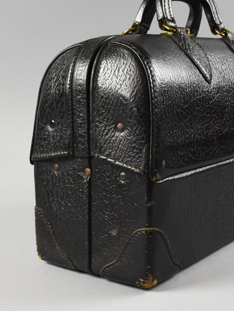 c1940 Emdee by Schell Leather Doctor Bag - 8