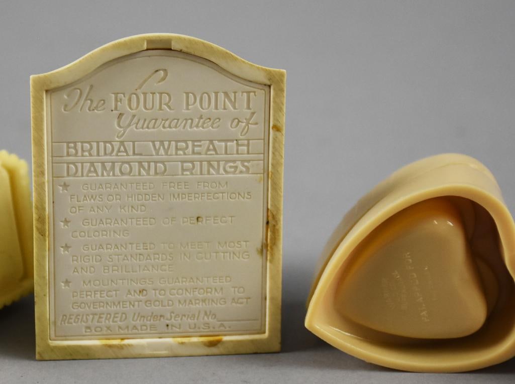 c1930-1950 Celluloid Ring Boxes - 5