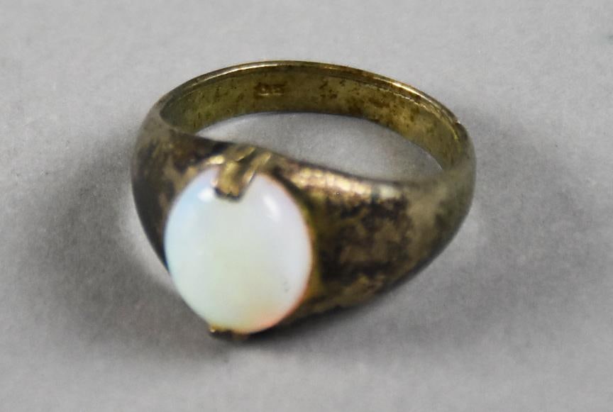 Sterling Silver and Gemstone Rings - 5