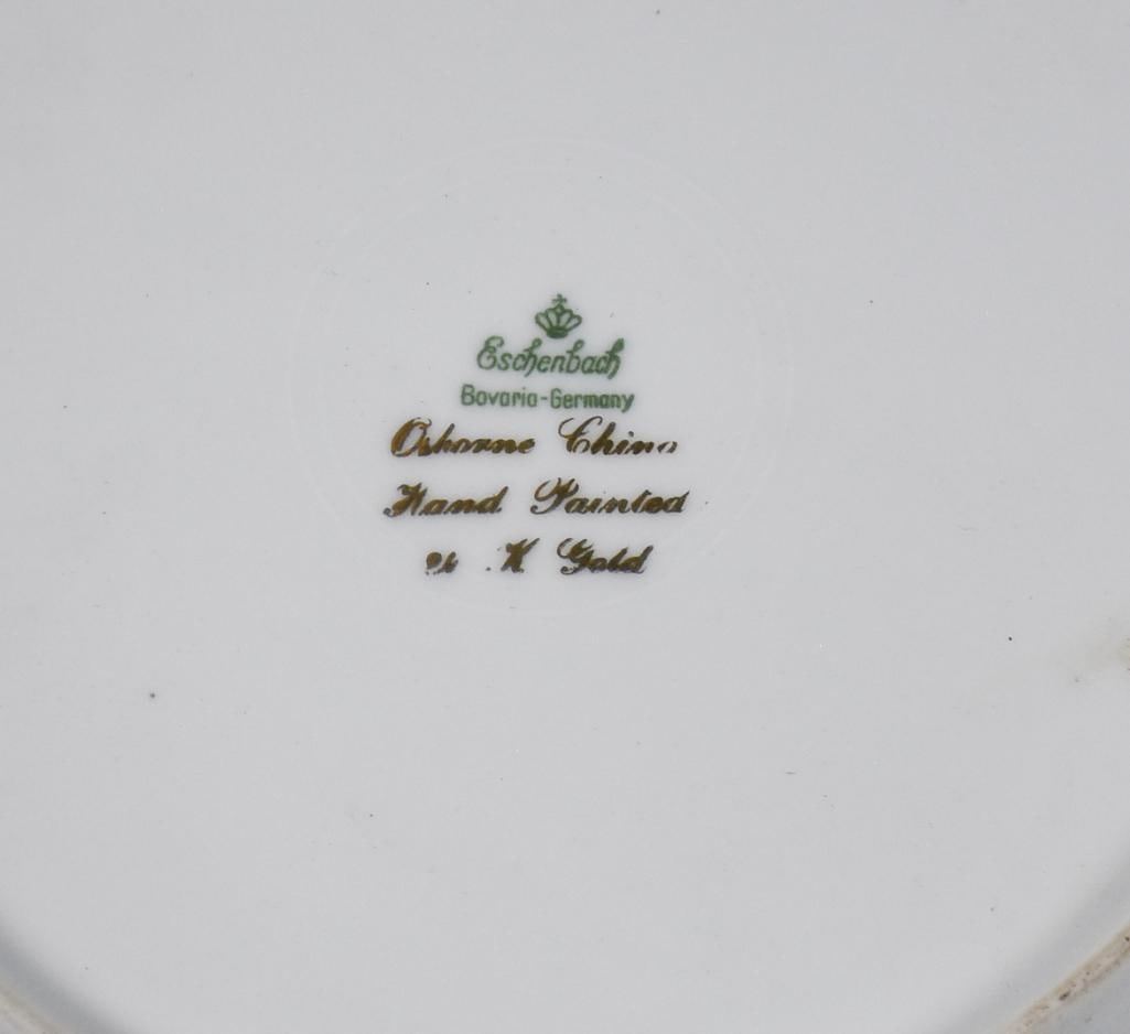 Wheeling Decorating & Eschenbach Porcelain China Plates - 6