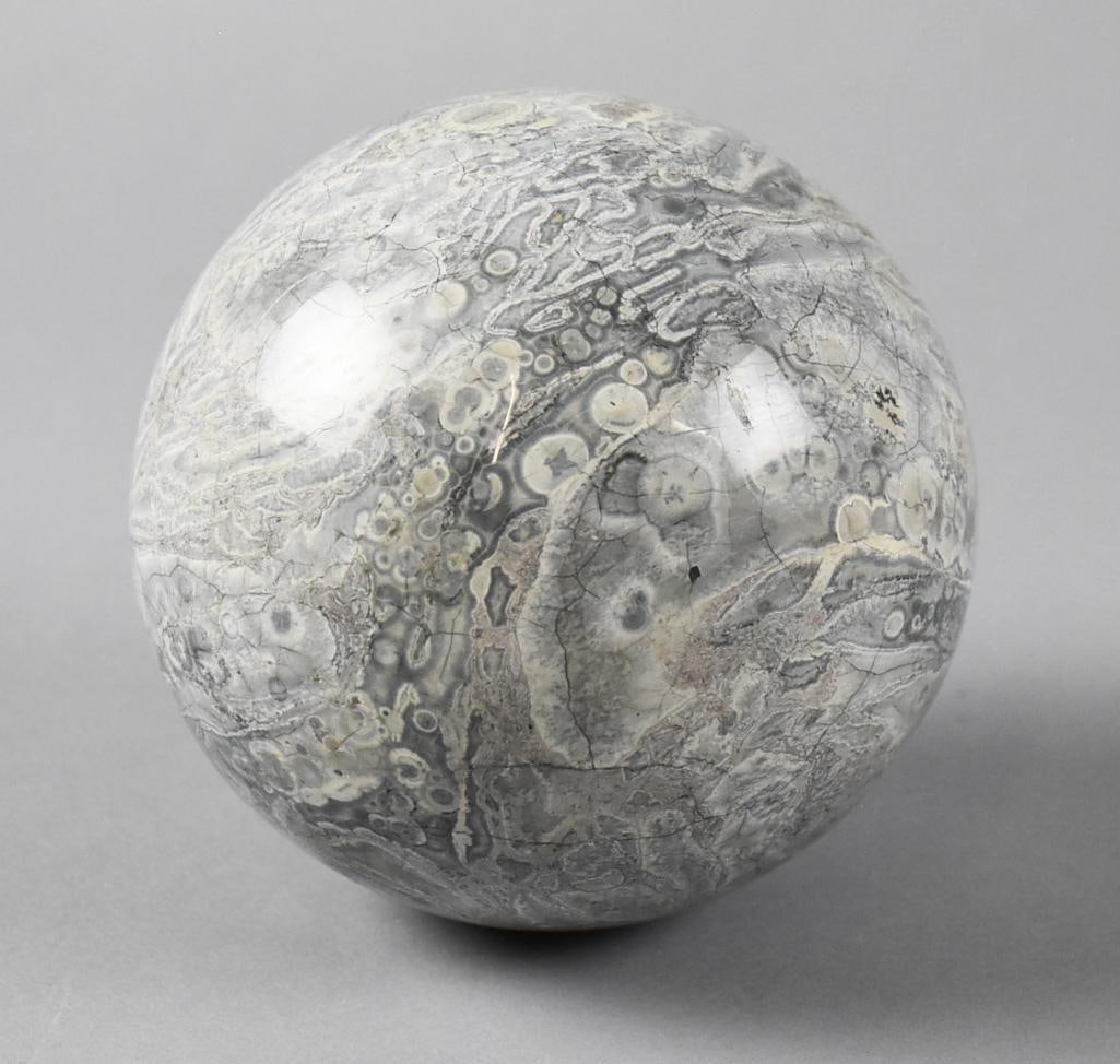 Ocean and Agate Jasper Spheres - 3