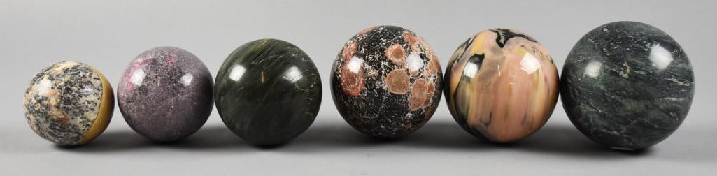 Assorted Jasper Spheres, Various Colors & Sizes (1 of 8)