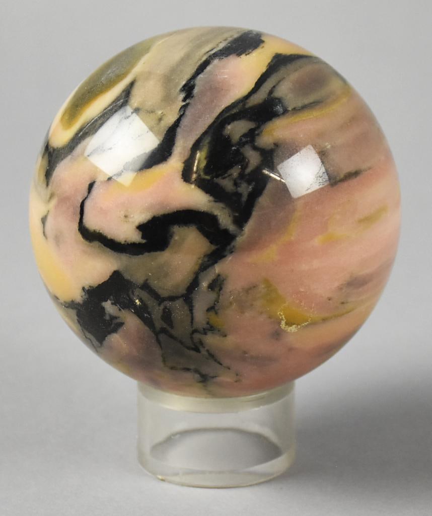 Assorted Jasper Spheres, Various Colors & Sizes - 6