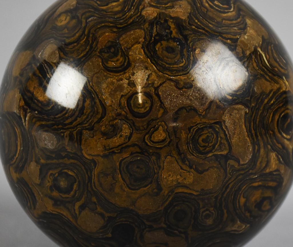 Assorted Polished Mineral Spheres - 9