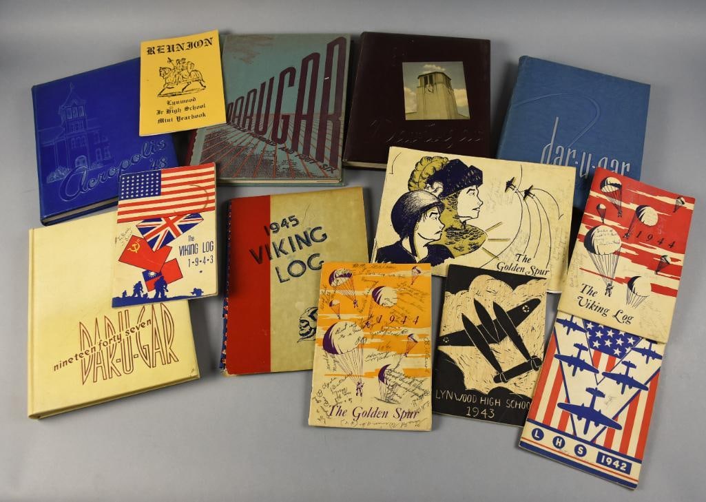 1940s WWII High School & College Yearbooks (1 of 8)