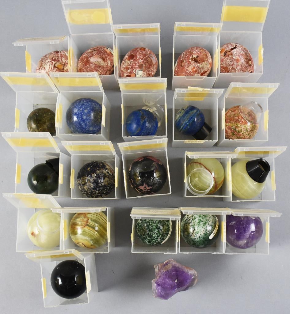 Assorted Natural Stone Spheres and More (1 of 7)