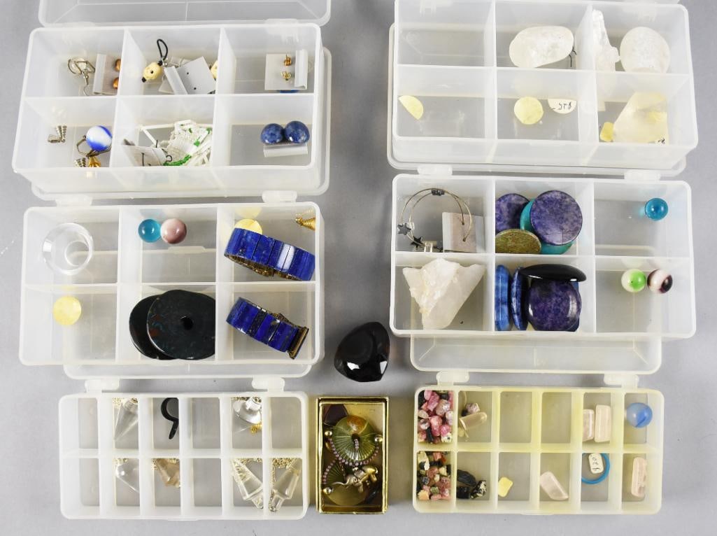 Assorted Natural Stone Jewelry, Loose Stones & More (1 of 8)