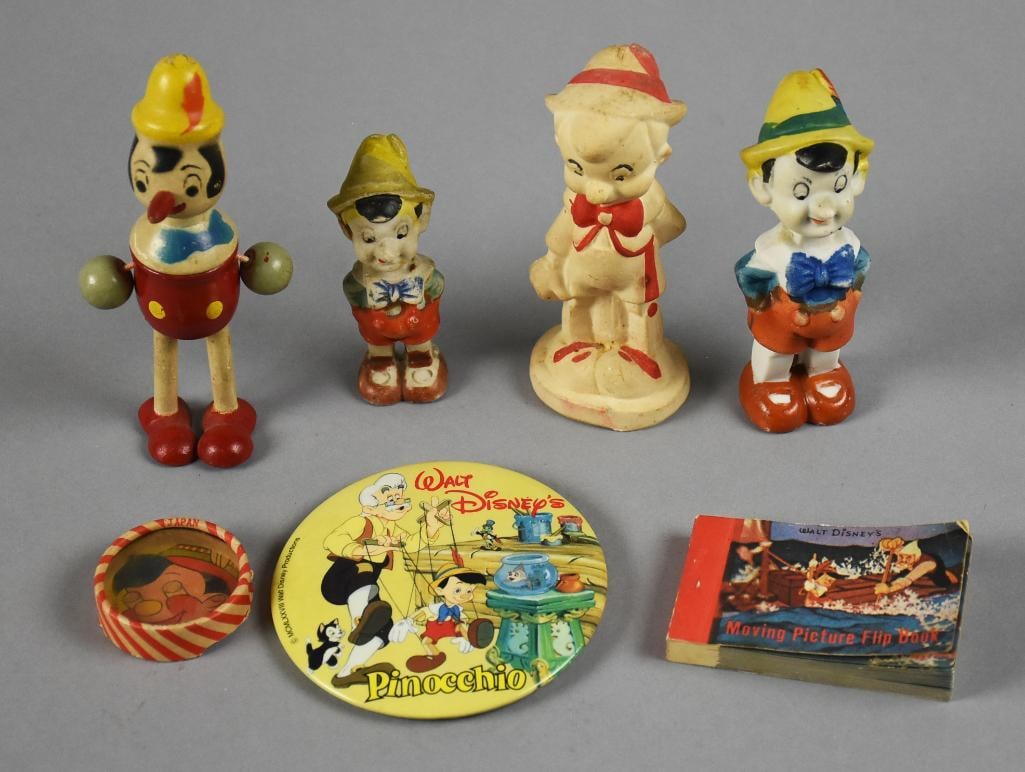 Vintage Disney's Pinocchio Collectibles (1 of 6)