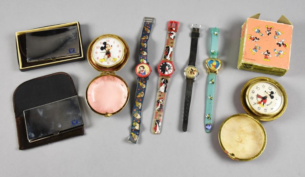 Vintage Disney Card Cases, Watches and Pocket Watches (1 of 8)