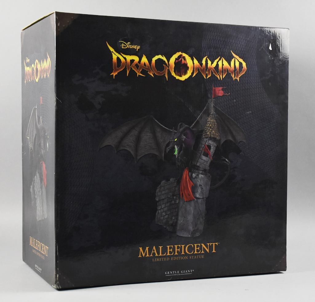 Ltd Ed 2007 Gentle Giant Disney Dragonkind Maleficent: Awesome limited edition Gentle Giant Ltd toy for Disney. It is Dragonkind Maleficent number 187/1000. Comes in the original box. Single owner collection from the largest toy collector on the West Coas