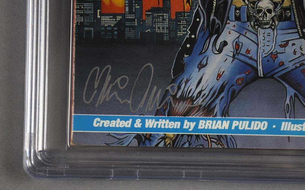SIGNED Brian Pulido Evil Ernie #1 Comic, CBCS 7.5 - 3