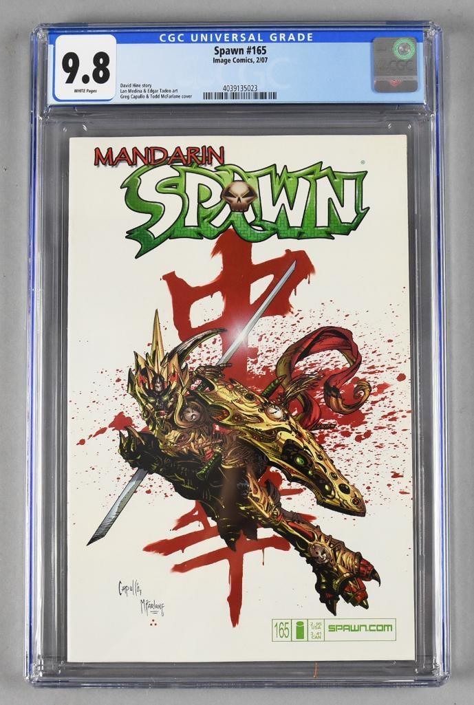 Spawn #165 Comic Book - CGC Graded 9.8 (1 of 2)