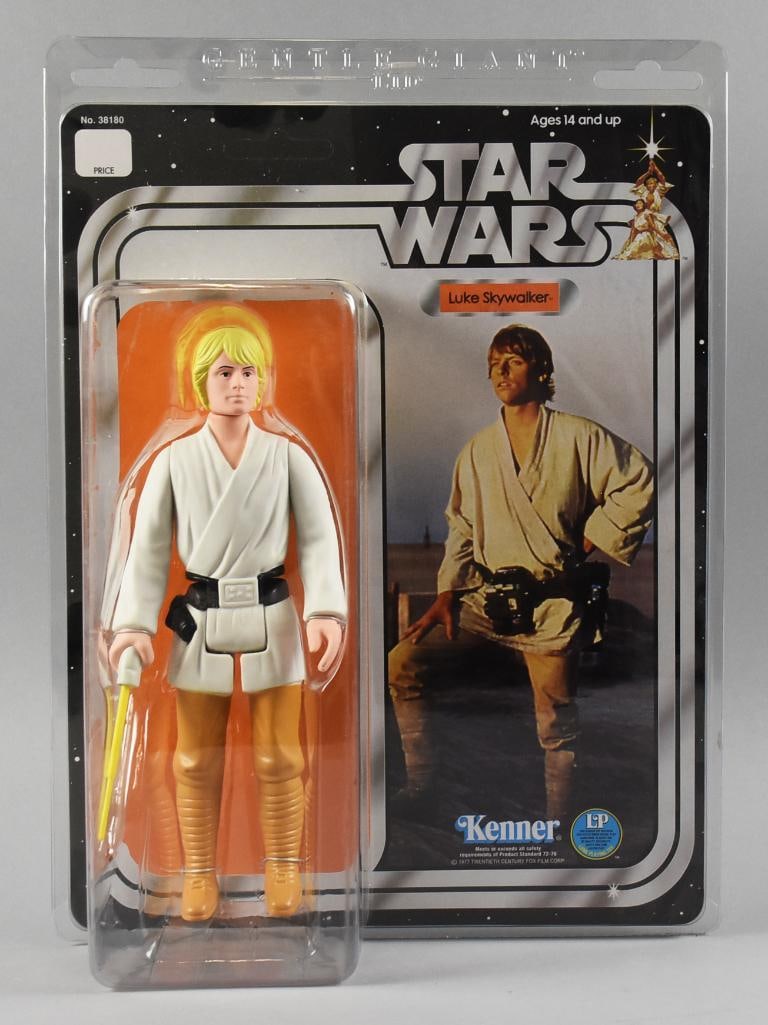 2011 Hasbro Gentle Giant Star Wars Luke Skywalker Figure NOS: Awesome Gentle Giant, Hasbro Luke Skywalker. Comes in the original packaging. Measures 15" x 20"