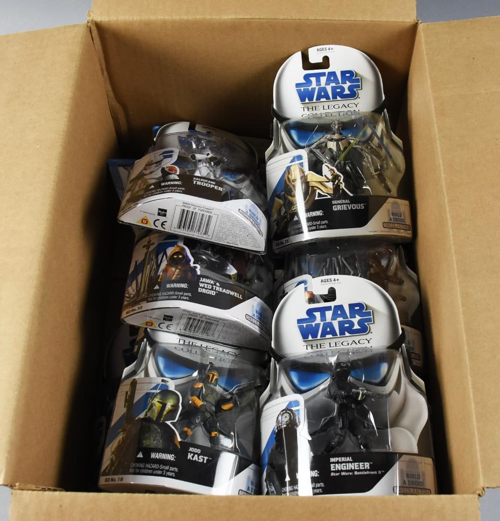 (19) Star Wars Clone Wars Action Figs MIP: Lot is for 19 Star Wars action figures from The Clone Wars, all from Hasbro. Unsorted, counted only.