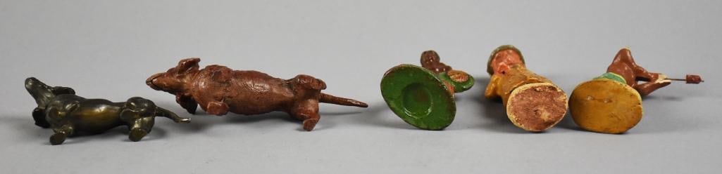 Vintage Assorted Toy Figurines - 5