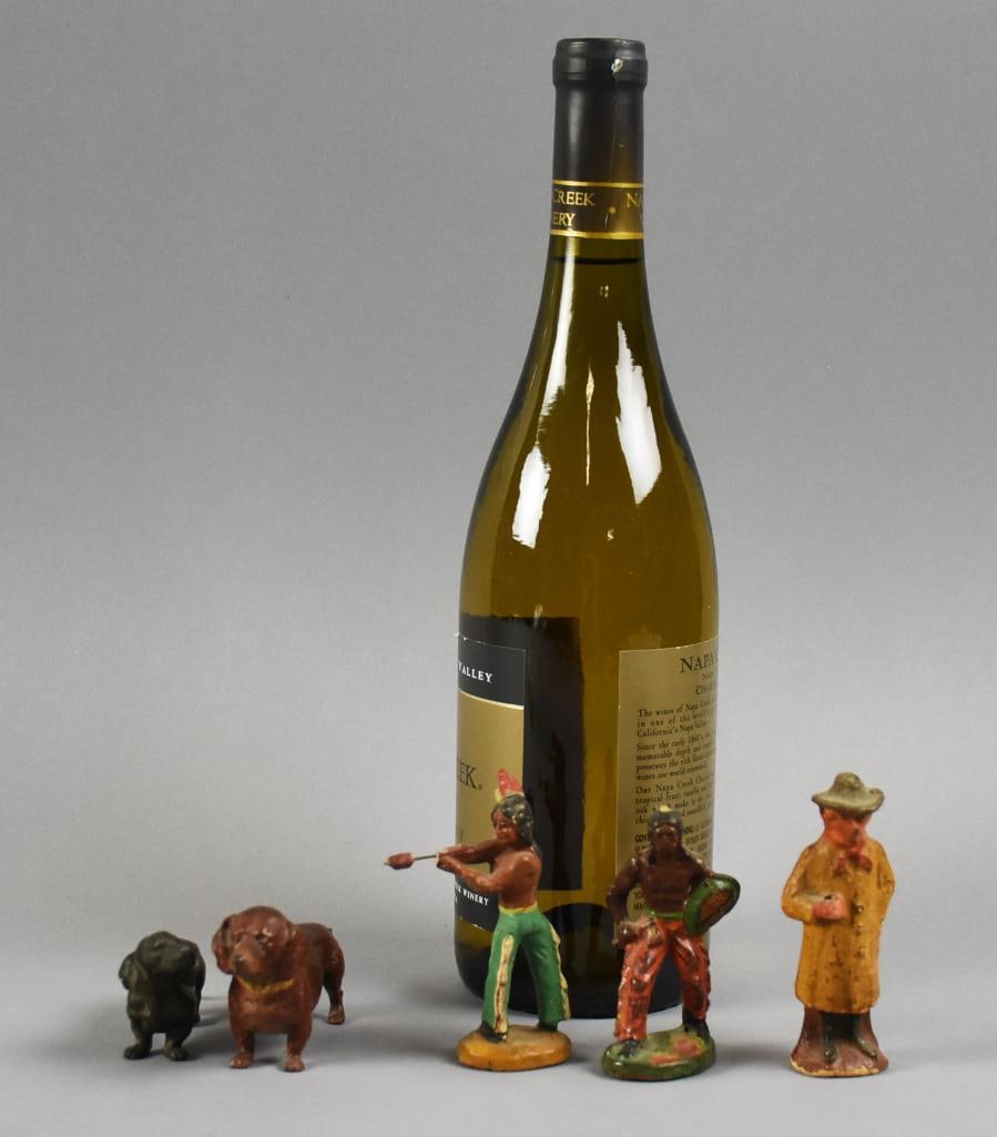 Vintage Assorted Toy Figurines - 6