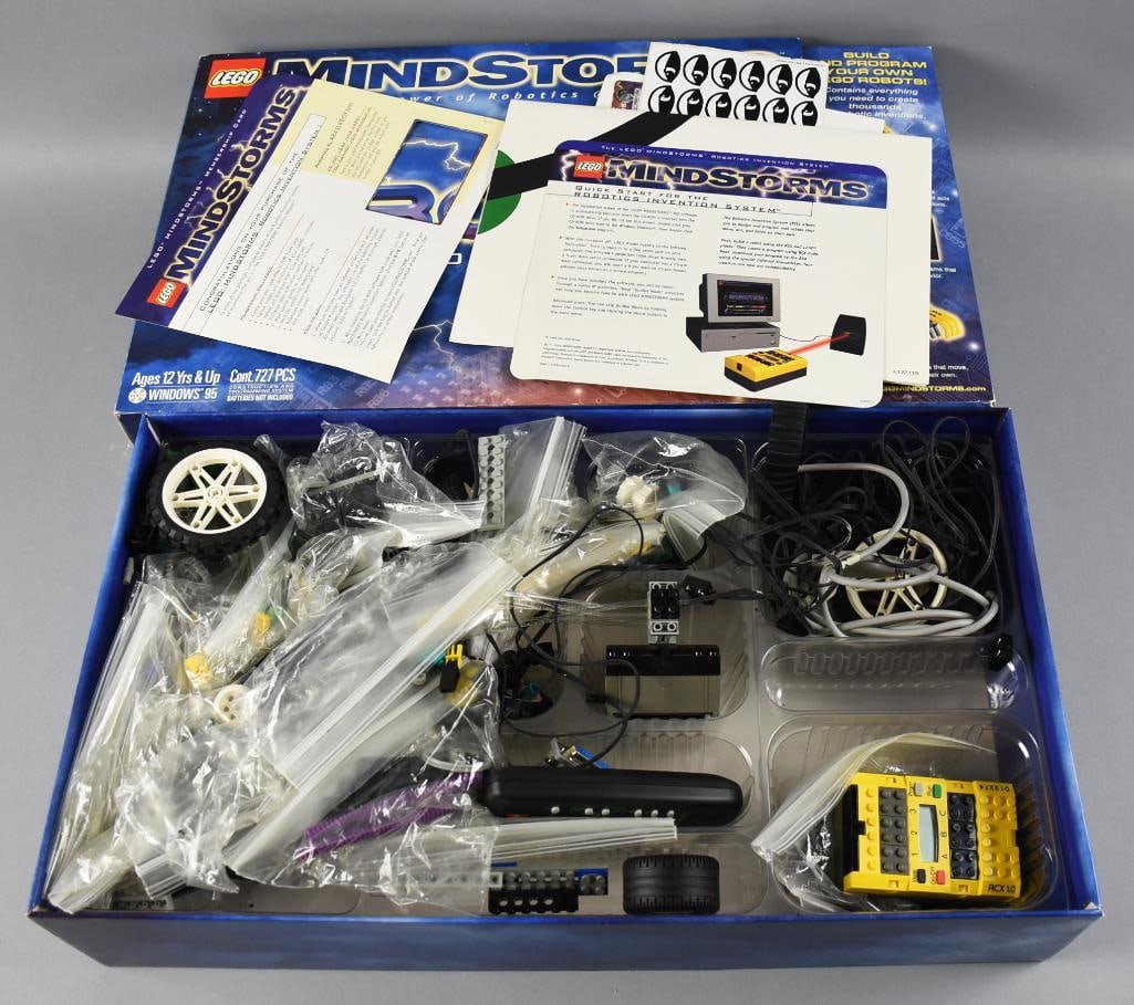 (3) 1990s-2000s Lego Mindstorms Original Boxes - 2