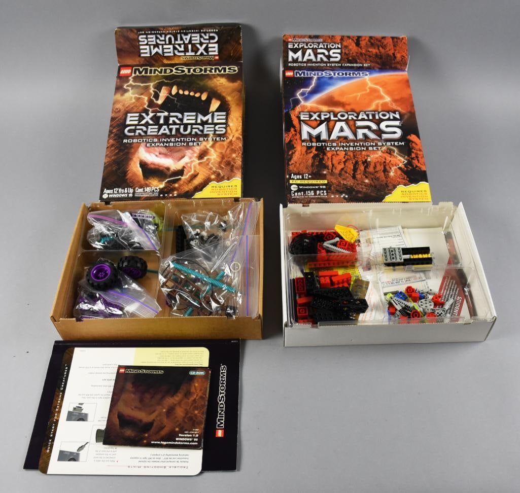 (3) 1990s-2000s Lego Mindstorms Original Boxes - 3