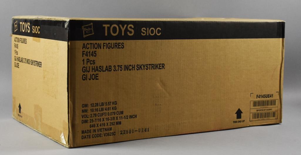 2000s Hasbro GI Joe Factory Sealed Case Skystriker: This case is believed to be from 2023. Contains one Haslab 3.75 inch Skystriker. Factory sealed.