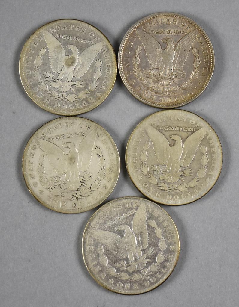 1880-1902 Morgan Silver Dollars - 2