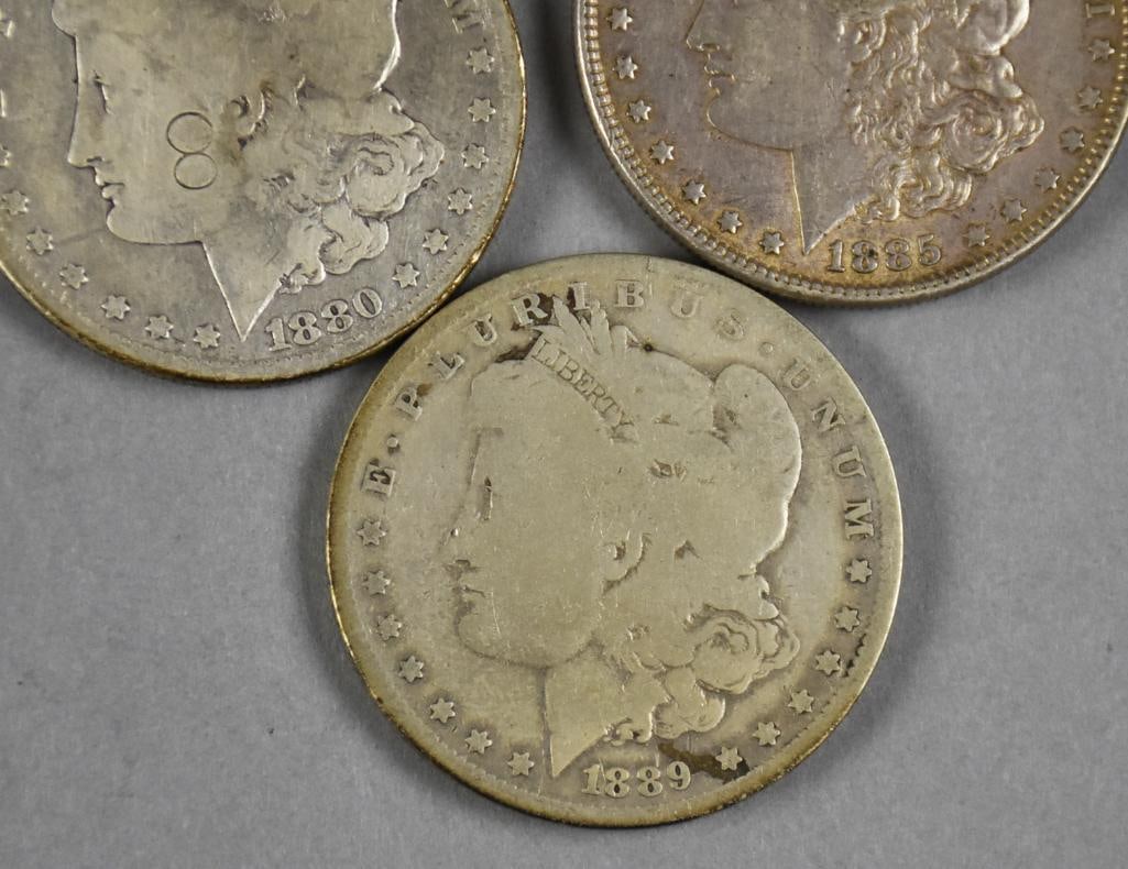 1880-1902 Morgan Silver Dollars - 3