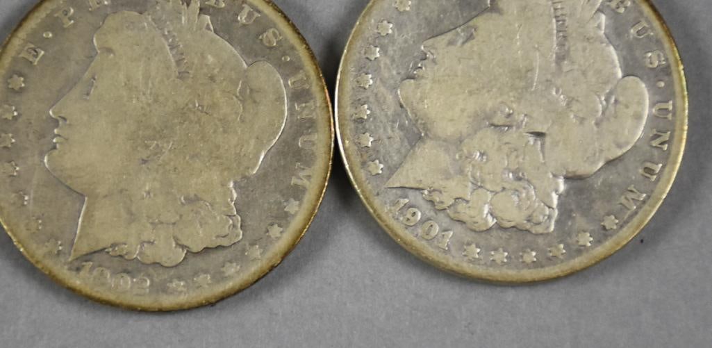 1880-1902 Morgan Silver Dollars - 4