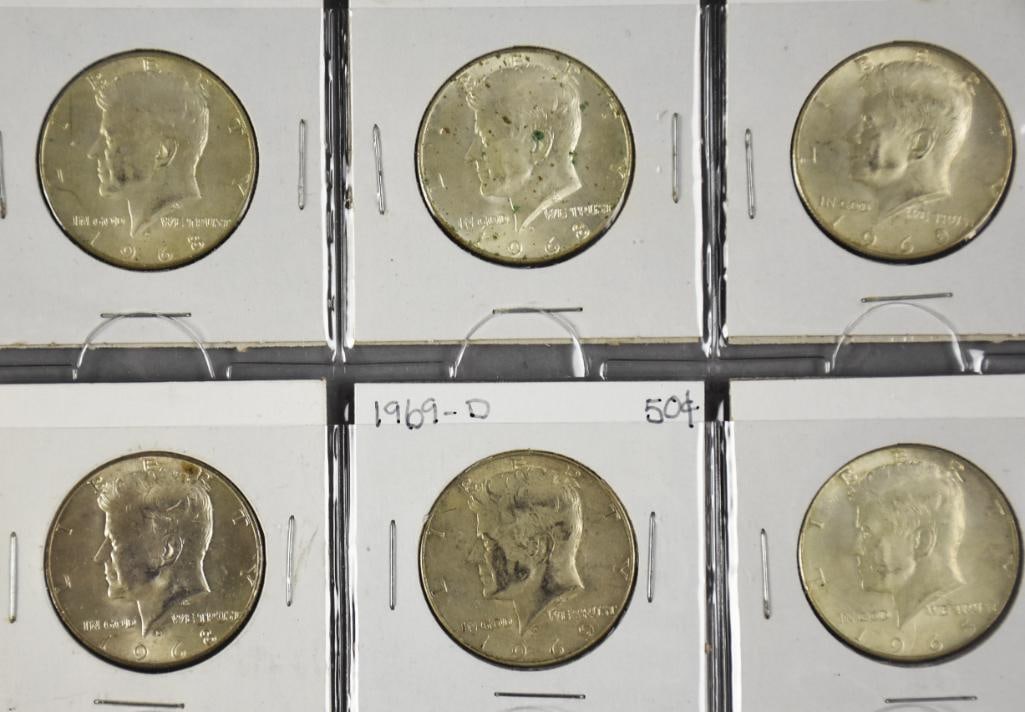 (30 40% Silver Kennedy Half Dollars - 4