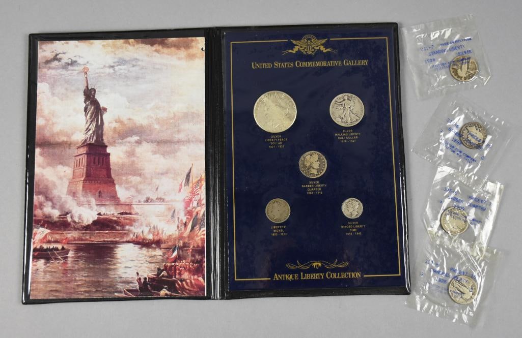 1880s-1940s US Coin Collection, 90% Silver (1 of 4)