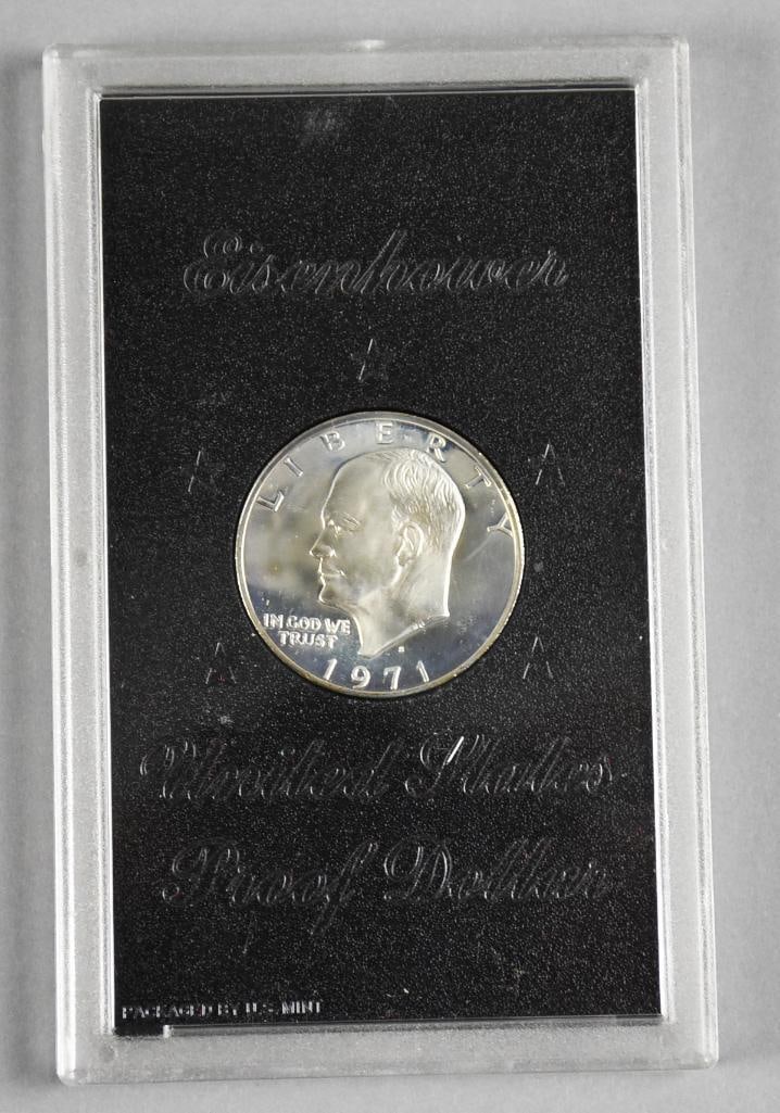 US Mint Proof Sets, Eisenhower Silver Proof Dollar US Mint Proof Sets - 2