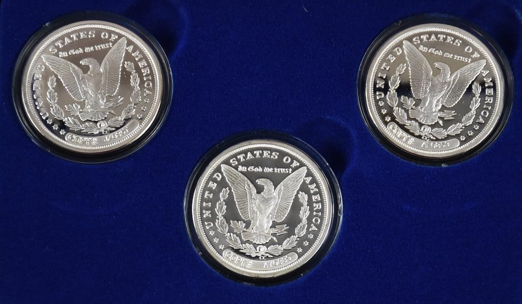 Morgan Tribute Proof Collection with Key Dates in Presentation Case - 3