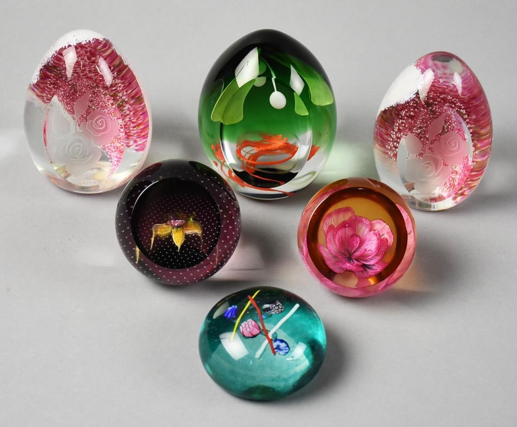 Caithness Art Glass Paperweight Collection, Scotland (1 of 9)