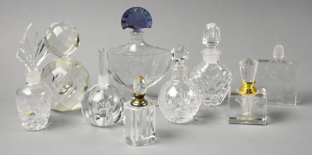 Vintage Crystal Perfume Bottles, Guerlain & More (1 of 9)