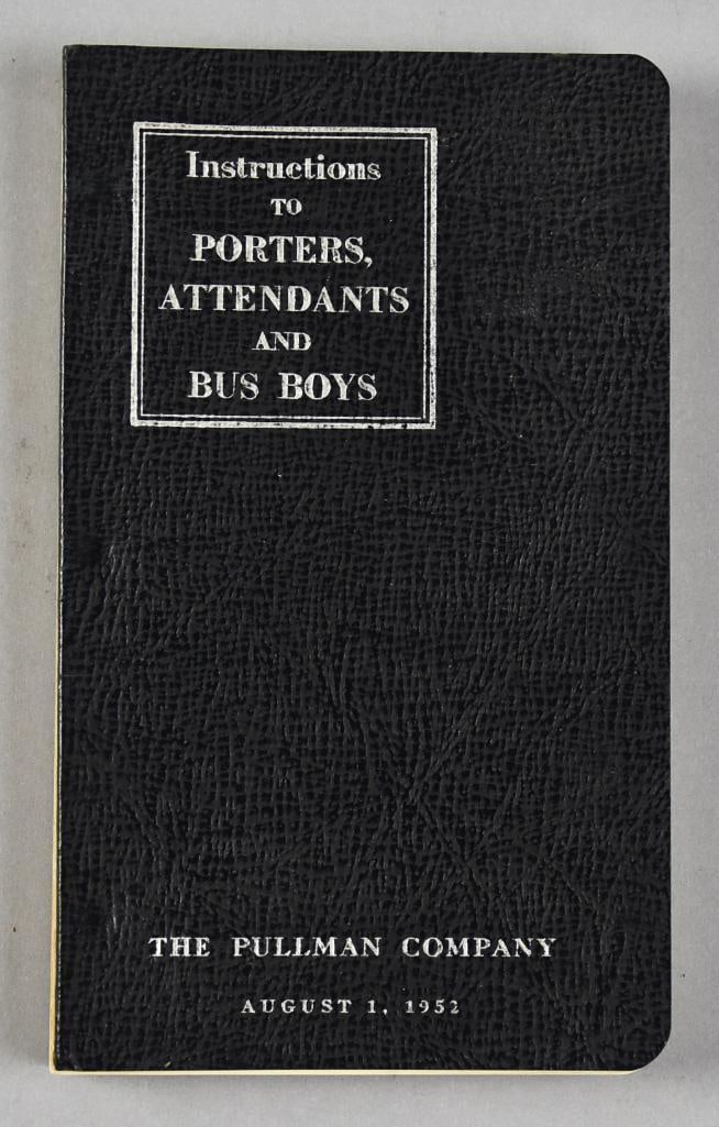1952 The Pullman Company Porters, Attendants & Busboys Book (1 of 5)