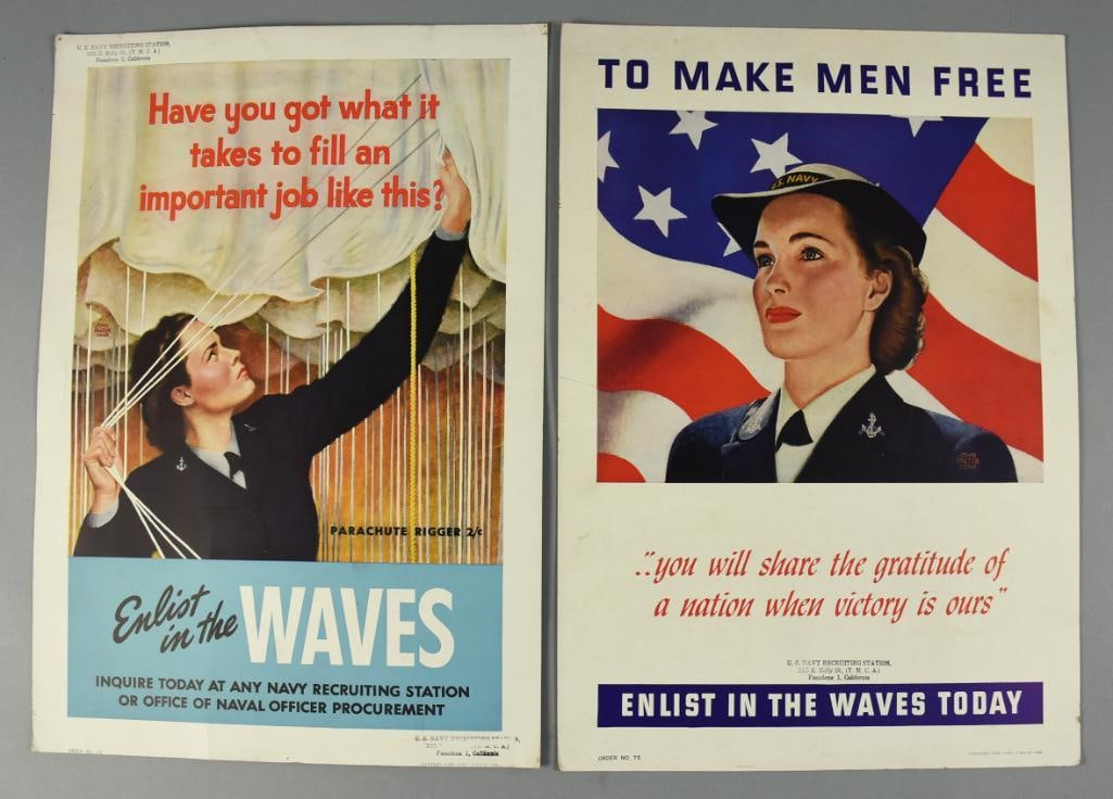 1944 WWII US Navy WAVES Recruitment Advertising (1 of 5)