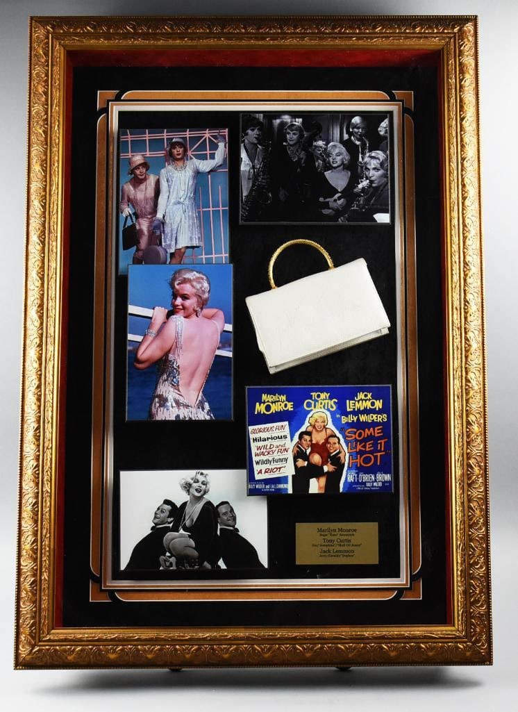 Some Like It Hot Display-Monroe & Cast Signed Purse COA (1 of 8)