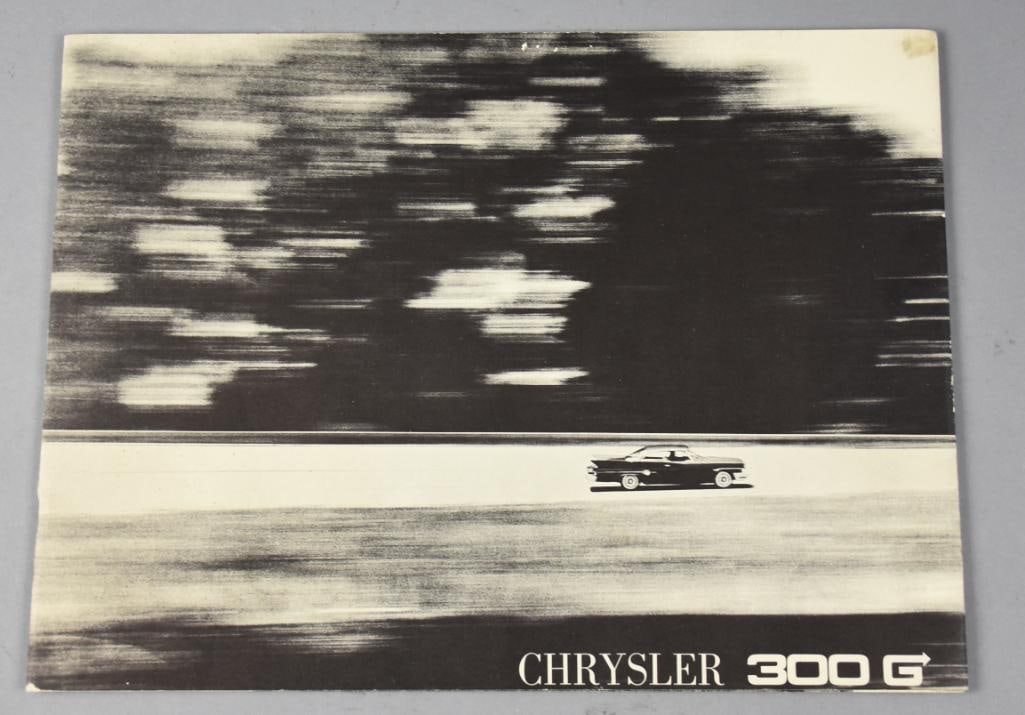 1961 Chrysler 300G Promotional Brochure, Original (1 of 5)