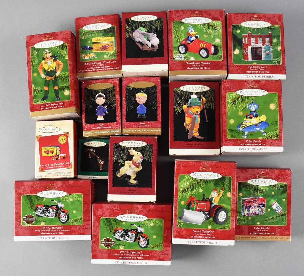 (16) Hallmark Keepsake Ornament Collection - MIB (1 of 4)