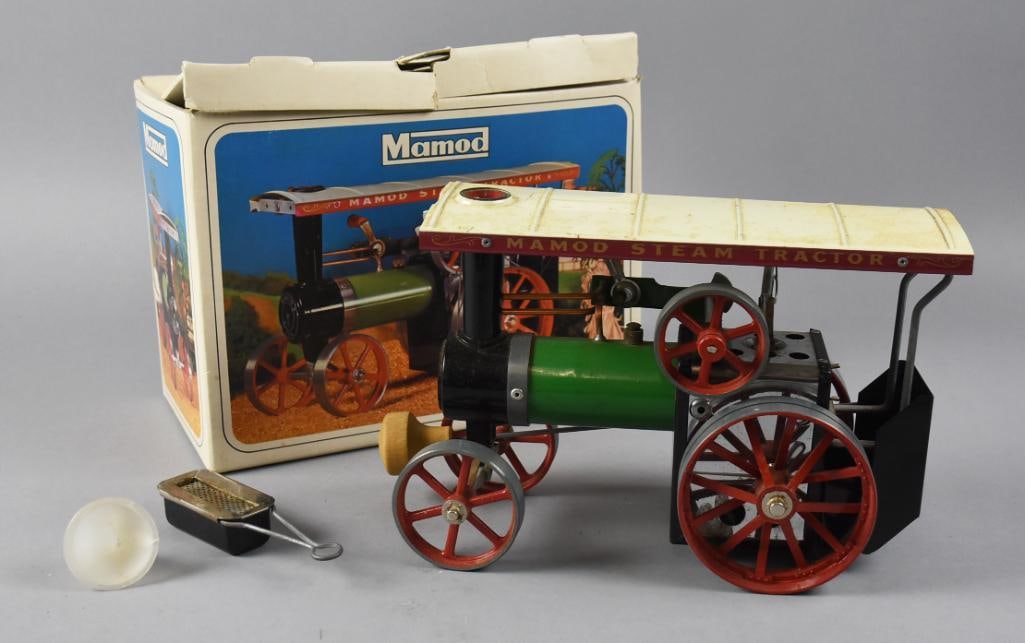Vintage Mamod TE1a Steam Tractor, Mint in Box (1 of 10)