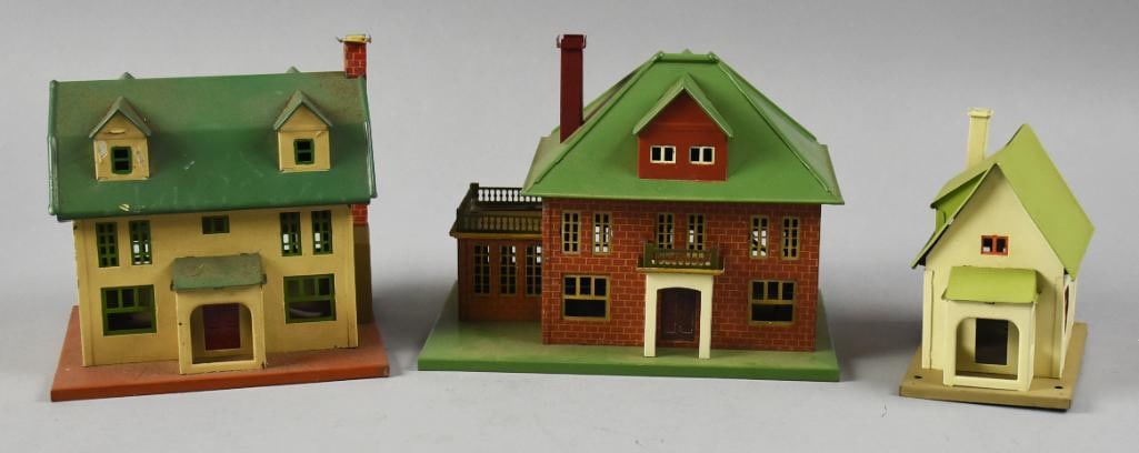 Pre-War Lionel Villas and Bungalow Nos. 184, 189, 191 (1 of 8)