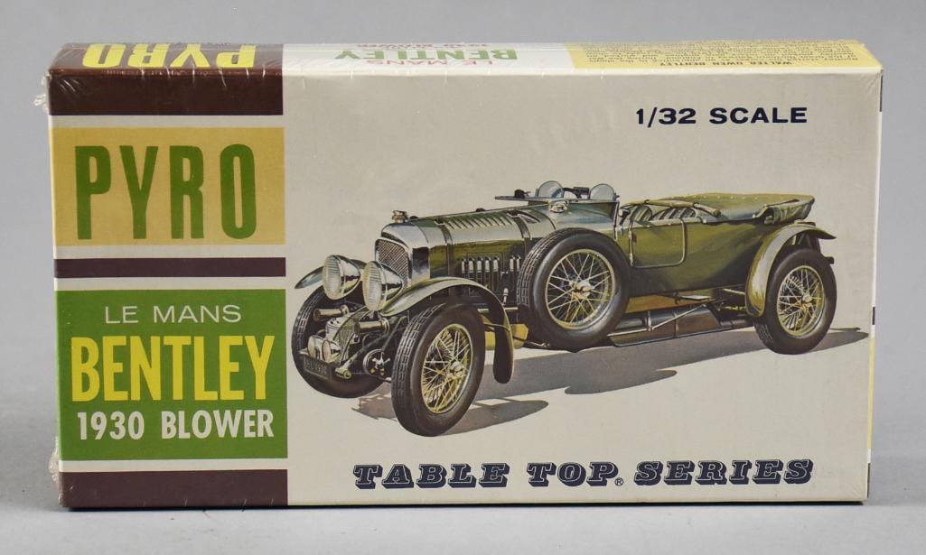Vintage Pyro Plastics Le Mans Bentley 1:32 Scale MIB NOS (1 of 3)