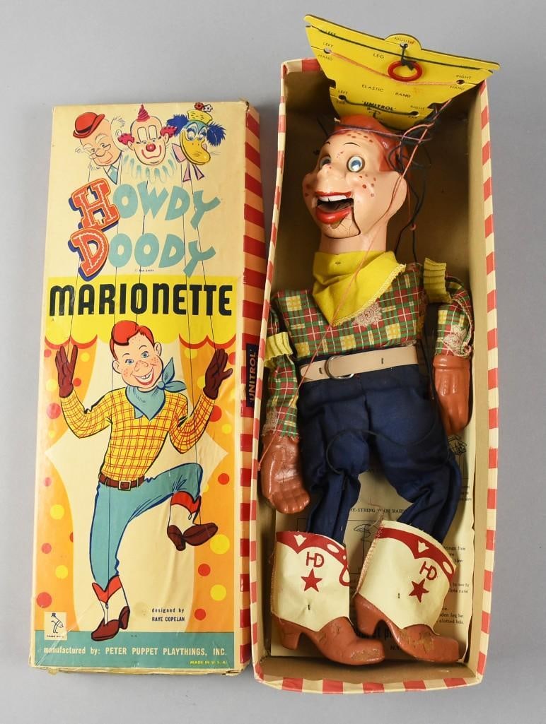 Howdy Doody Marionette, Peter Puppet Playthings, Orig Box (1 of 7)