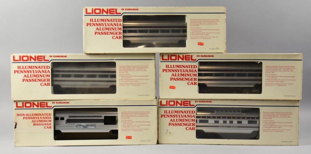 c1970 Lionel O Gauge Pennsylvania Passenger Cars MIB NOS (1 of 5)