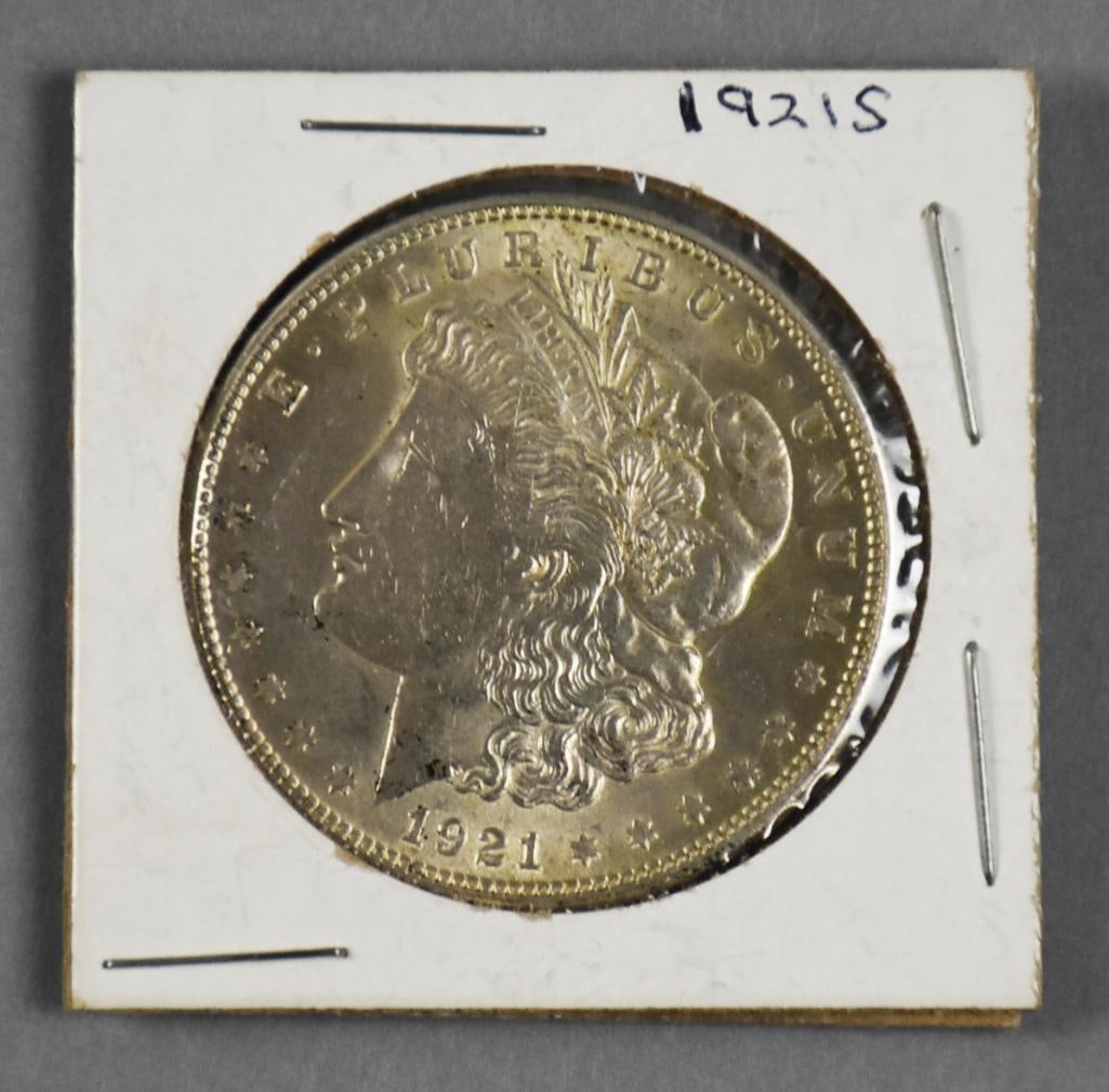 1921 S Morgan Silver Dollar - Extremely Fine (1 of 3)