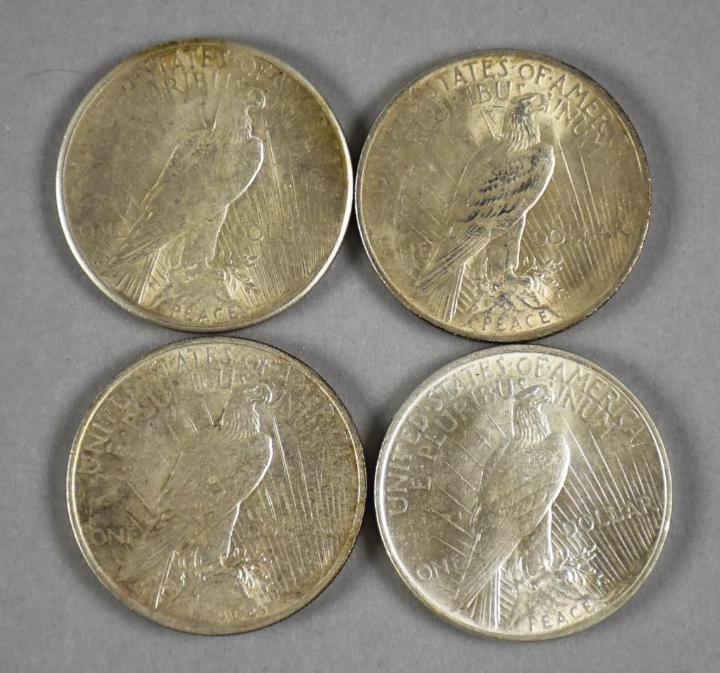 US Silver Coin Peace Dollars - 2