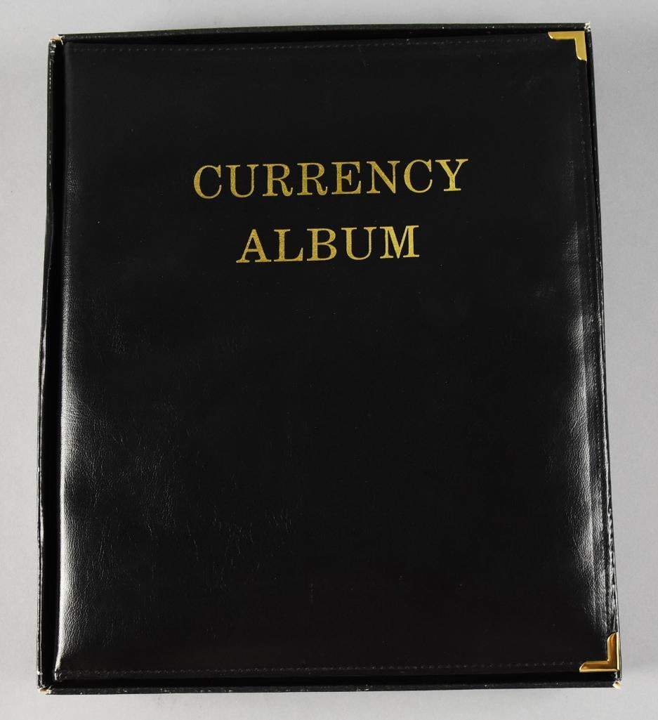 Currency Album, Filled Vintage to Contemporary US Currency - 2