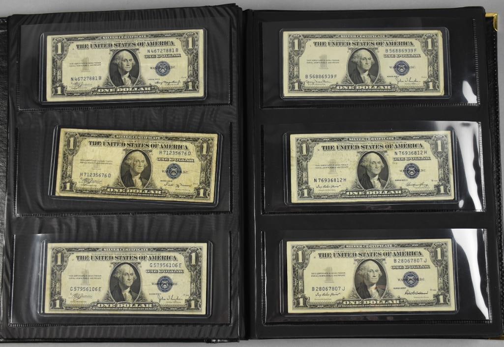 Currency Album, Filled Vintage to Contemporary US Currency - 4
